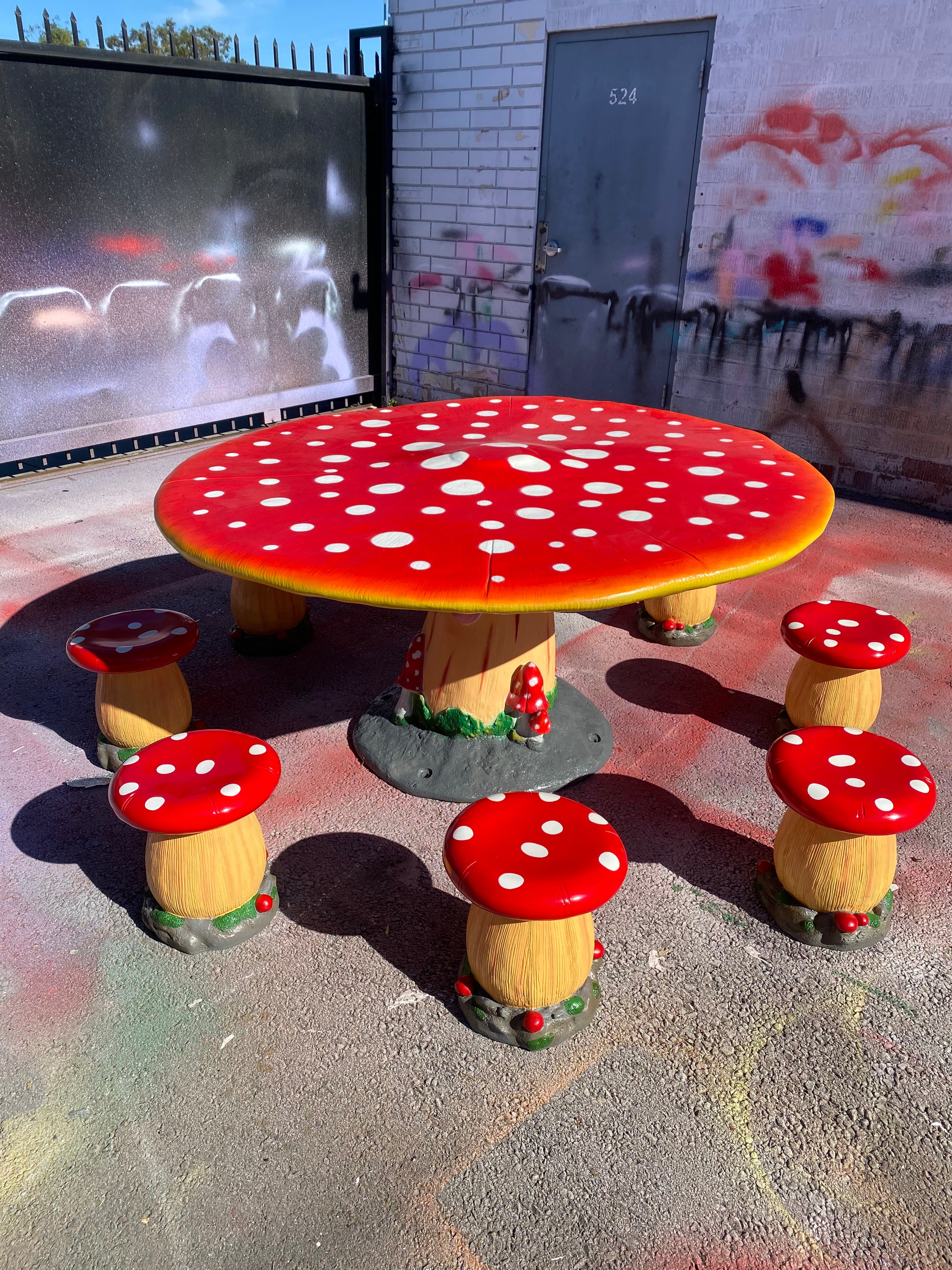 Kids Mushroom Table