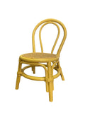 Kids Yellow Rattan Chair