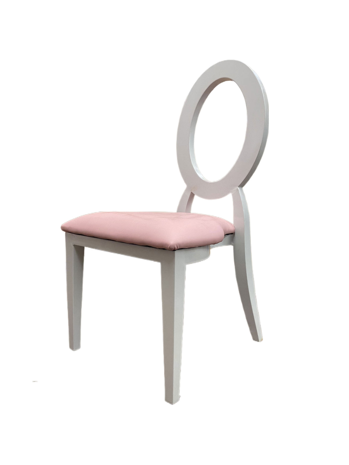 Kids Pink & White Washington Chair