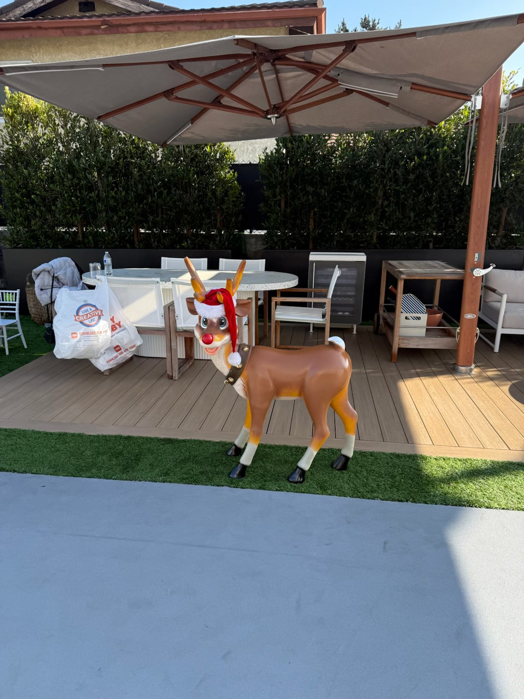 Christmas Standing Reindeer