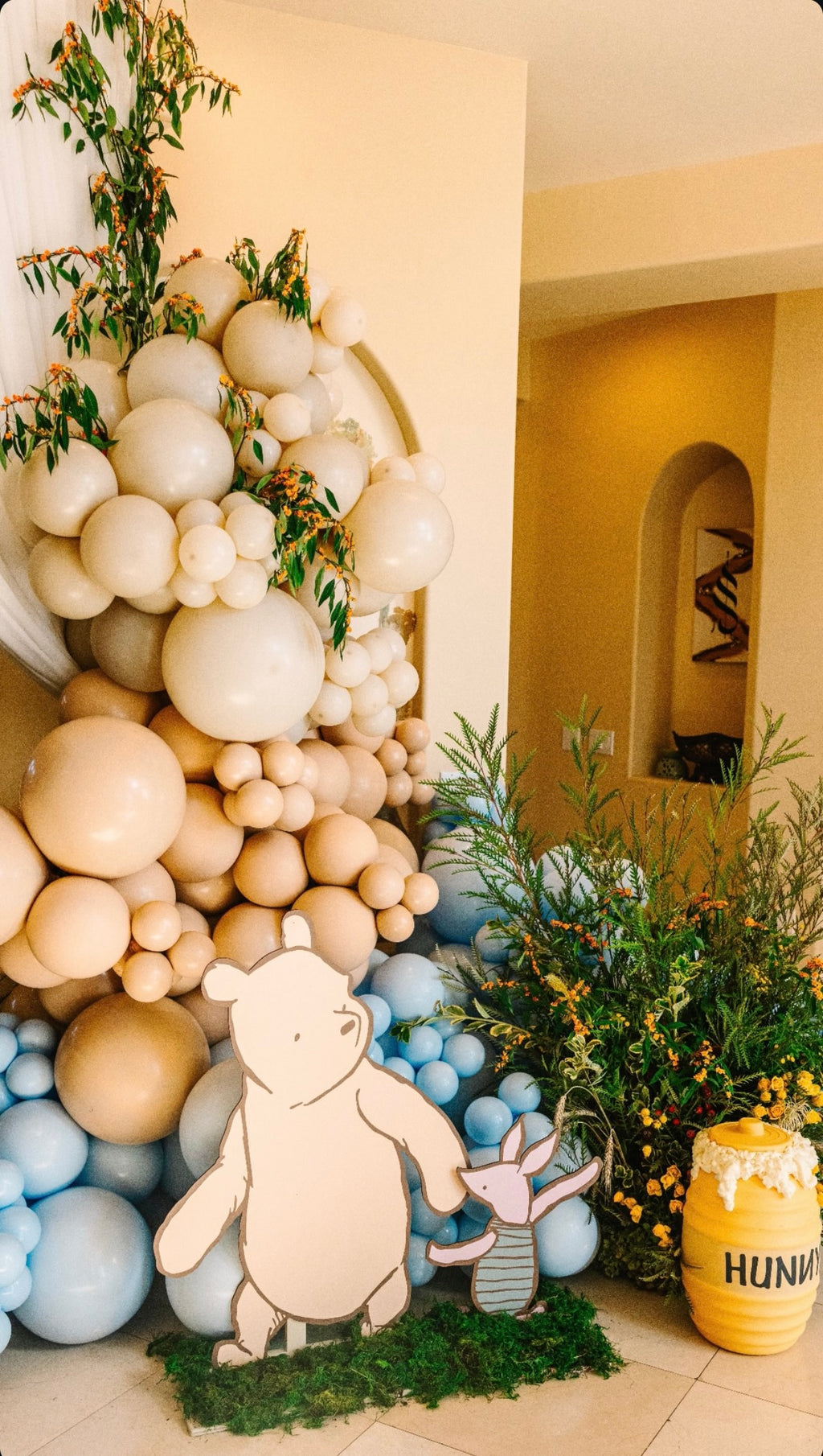 Classic Pooh Bear Wood Cut Out Standee