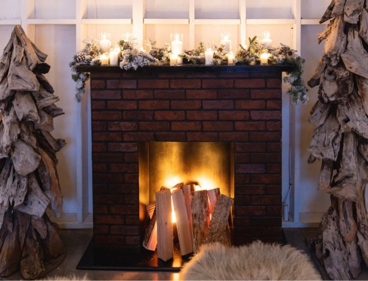 Faux Fireplace
