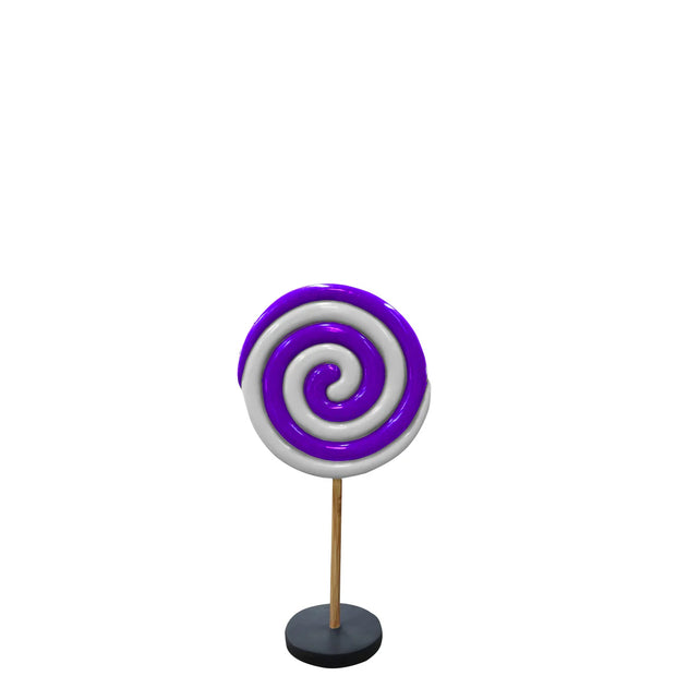 Purple Round Lollipop Twist