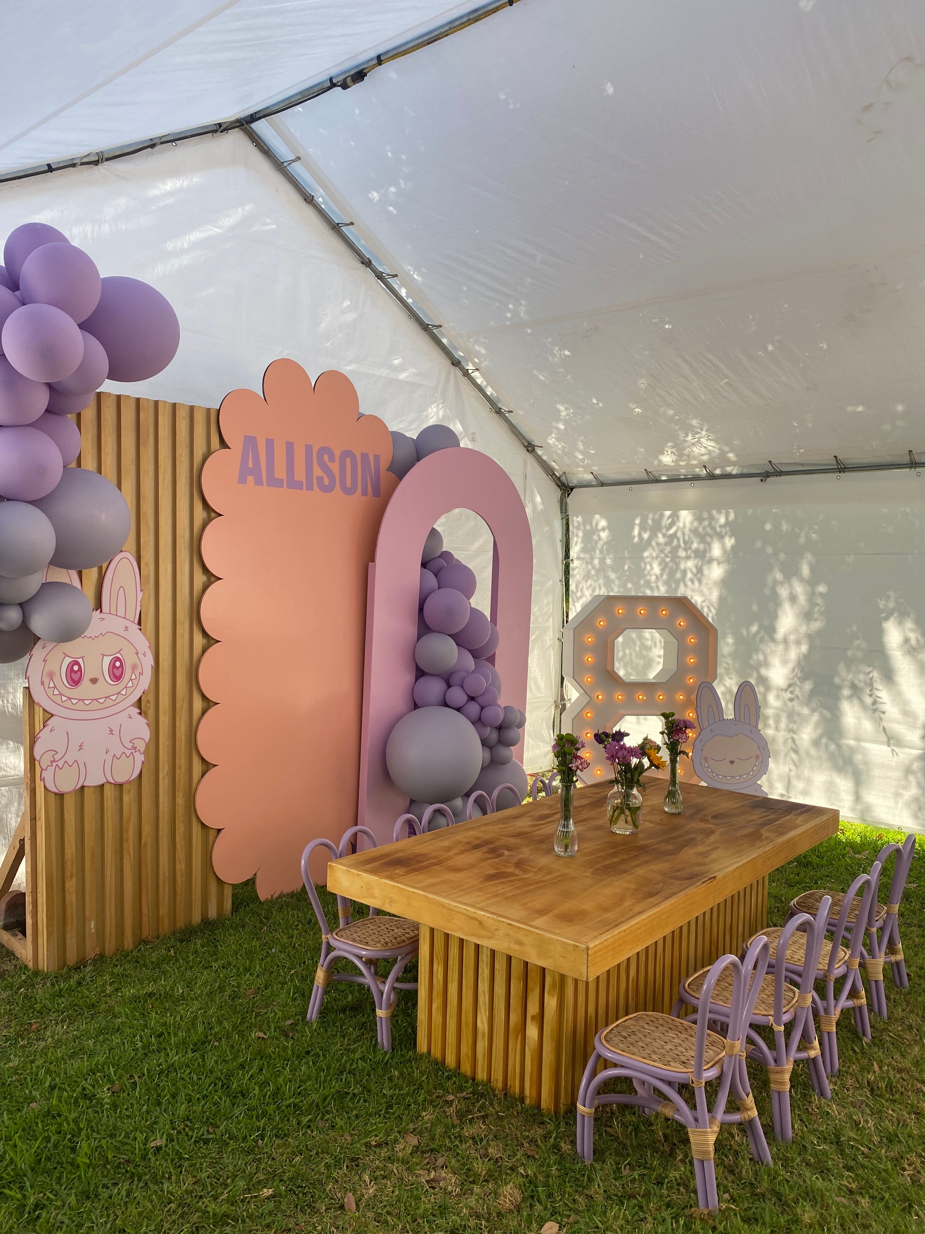 Light Pink Round Arch