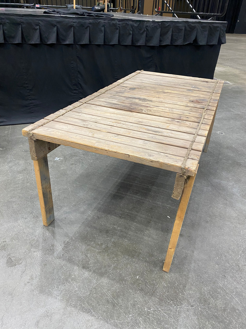 Rustic Pier Dock Table