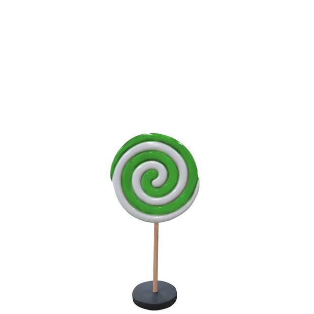 Green Round Lollipop Twist