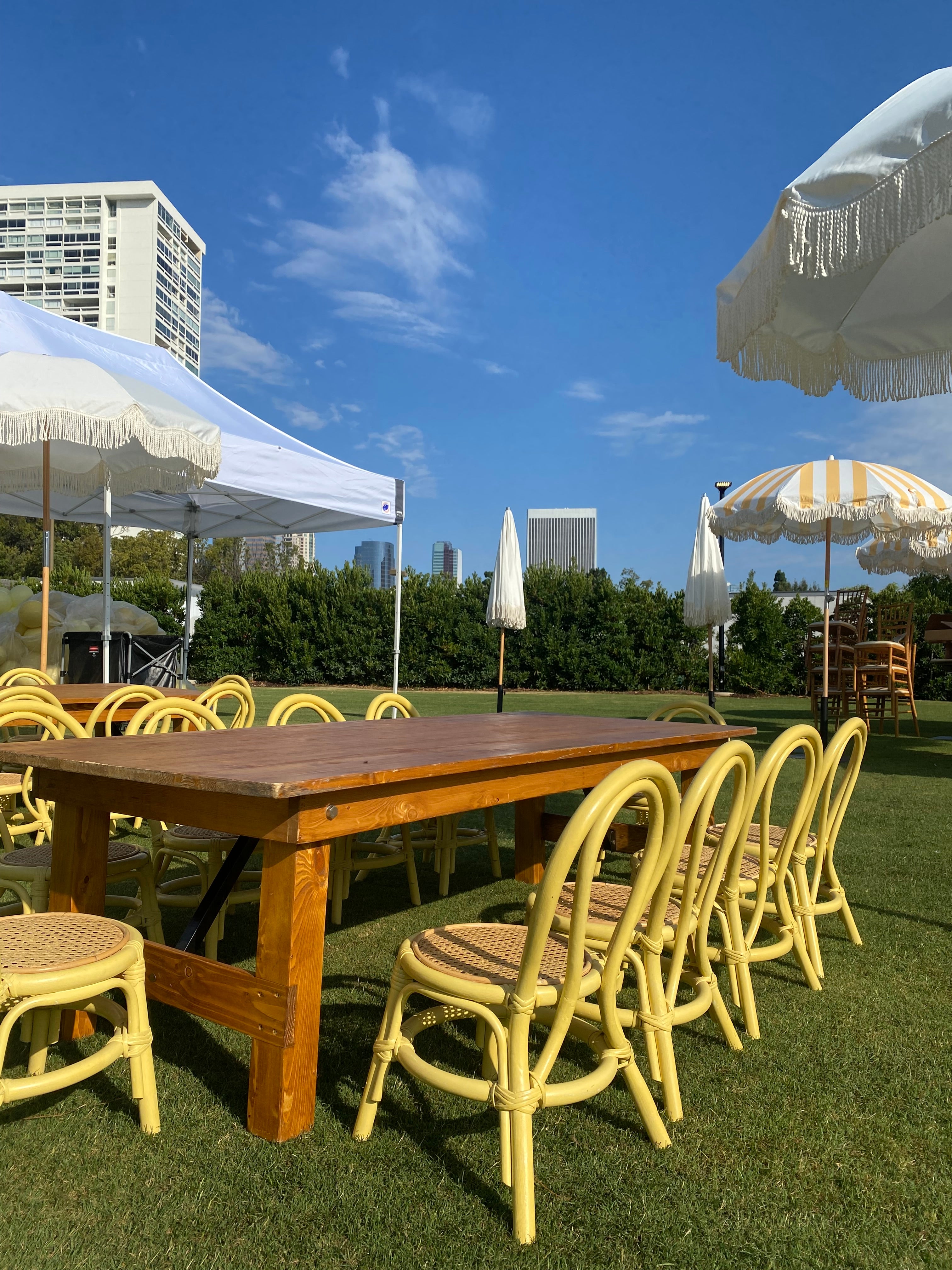 Kids Wooden Farm Table