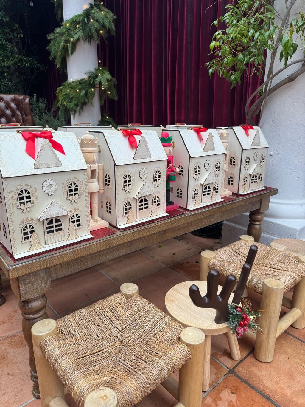 Kids Vintage Wooden Table