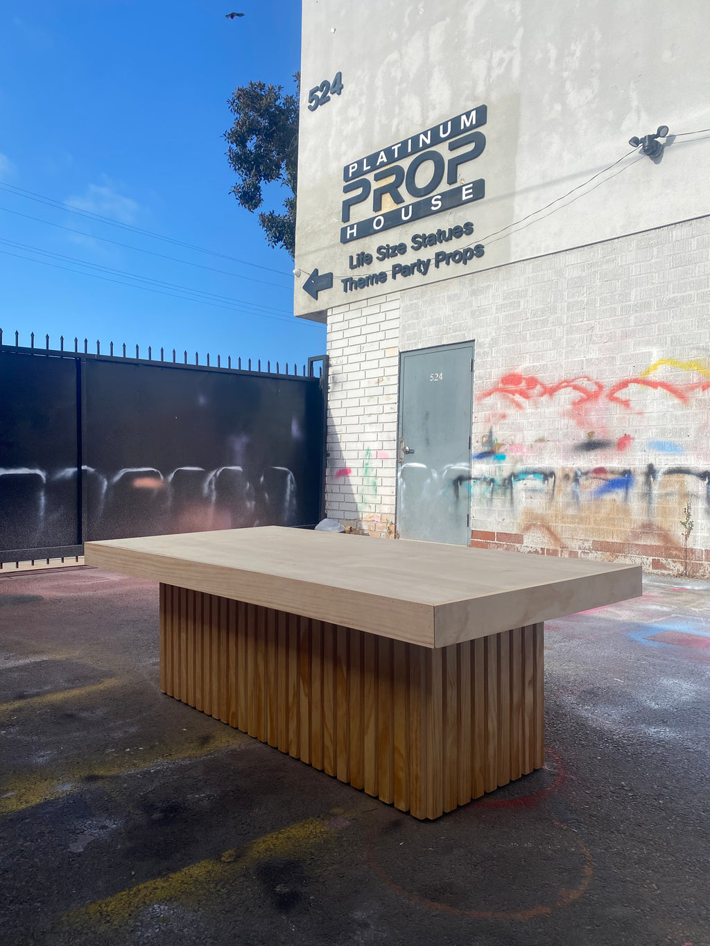 Kids Natural Stick Table