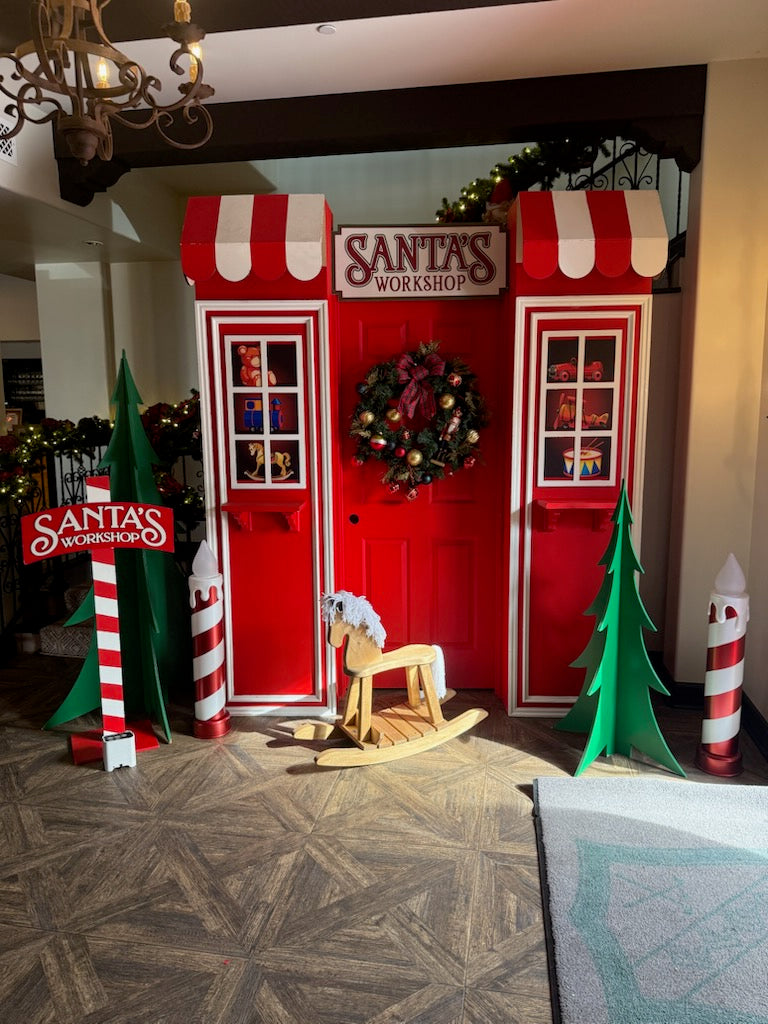 Santa’s Workshop Sign
