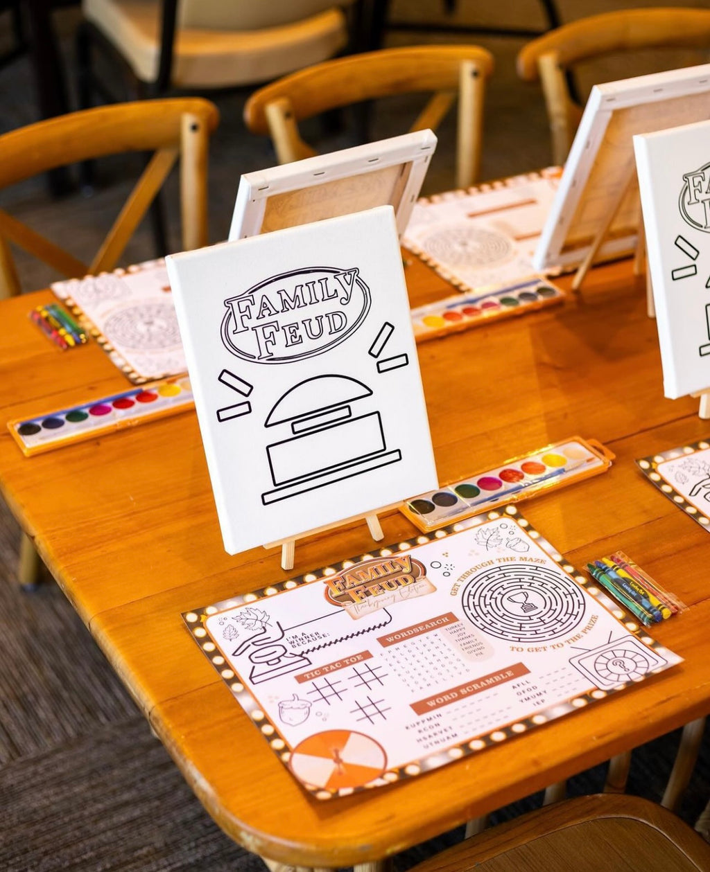 Kids Natural Rattan Rectangular Table