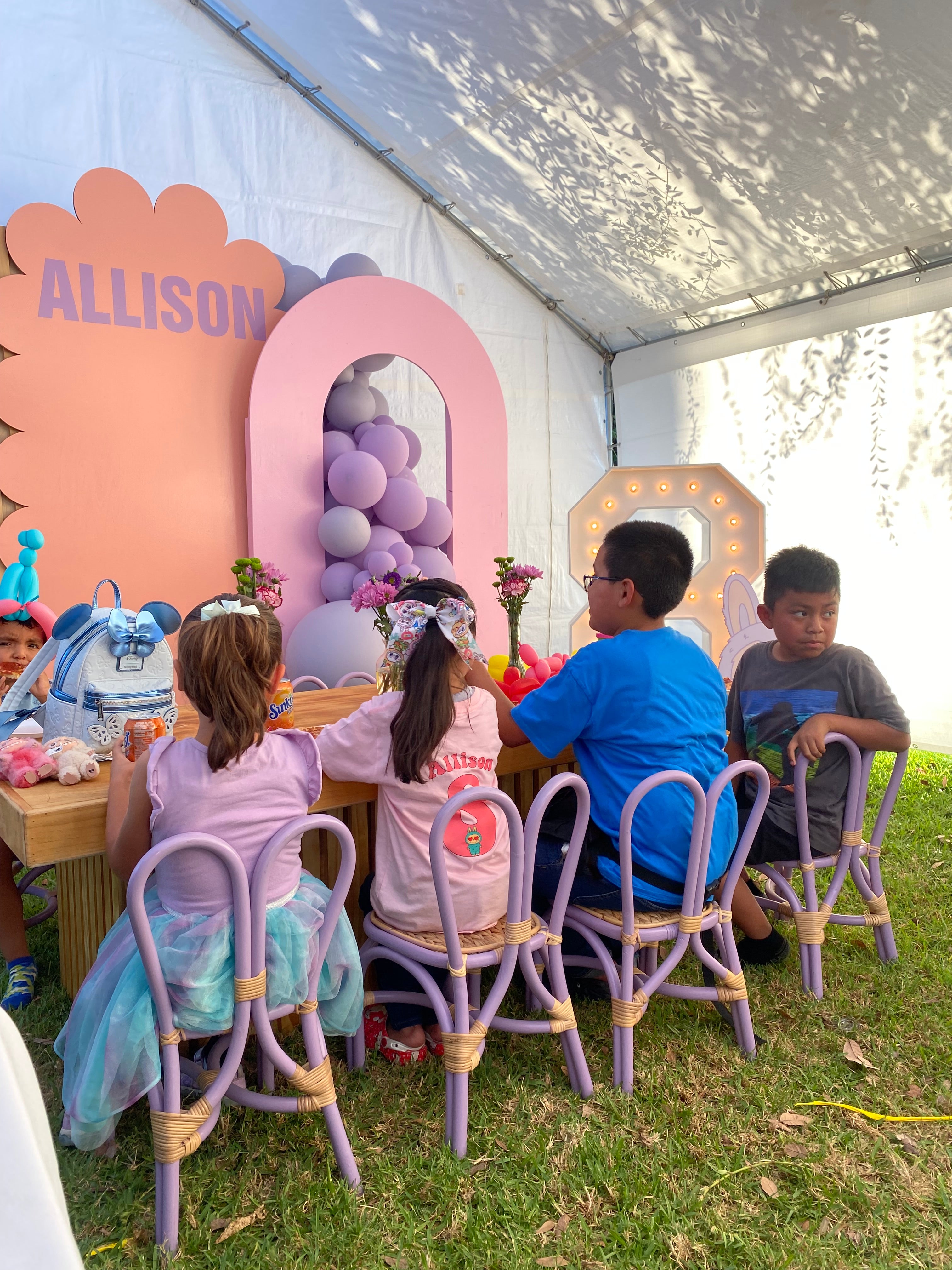 Light Pink Round Arch