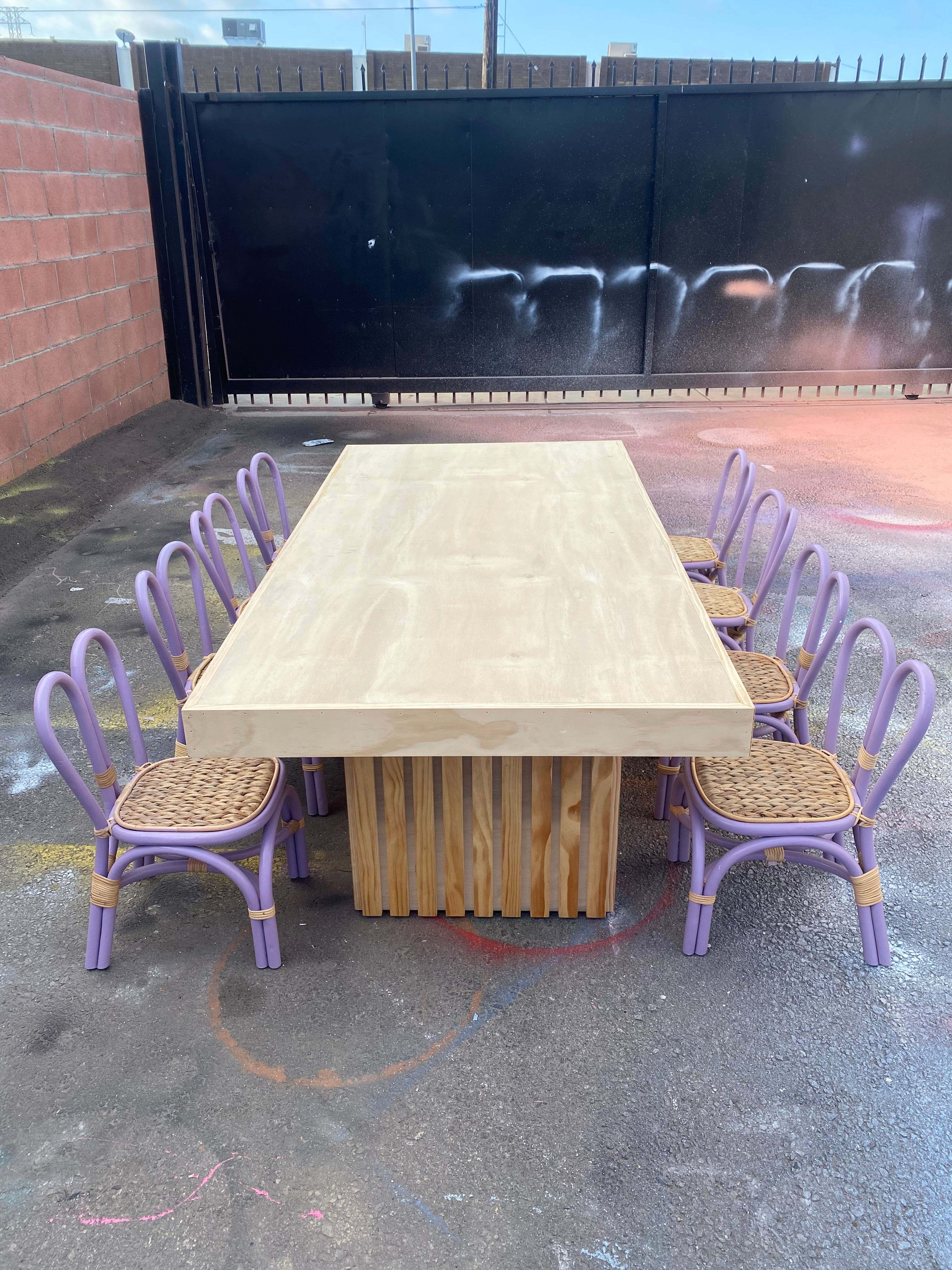 Kids Natural Stick Table