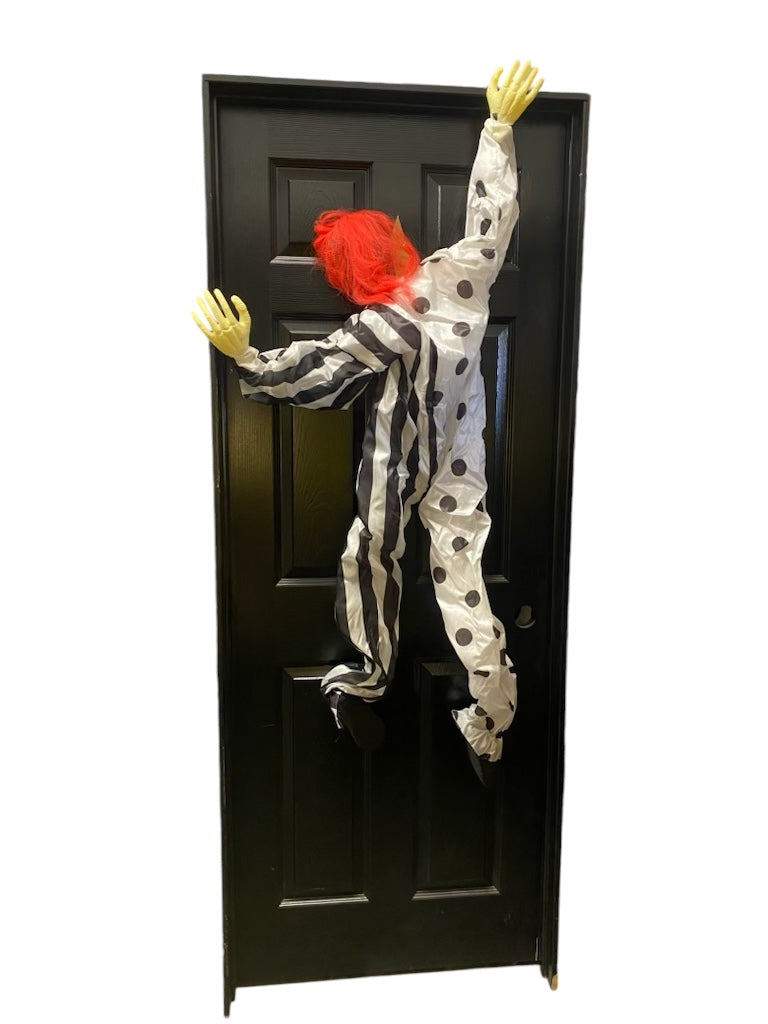 Clown Climbing Door