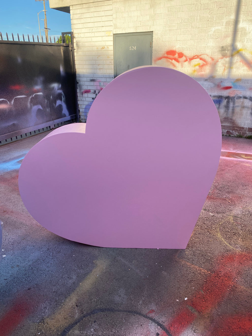 Light Pink 3D Heart