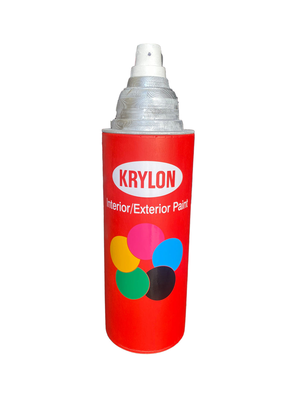 Red Spray Paint Can