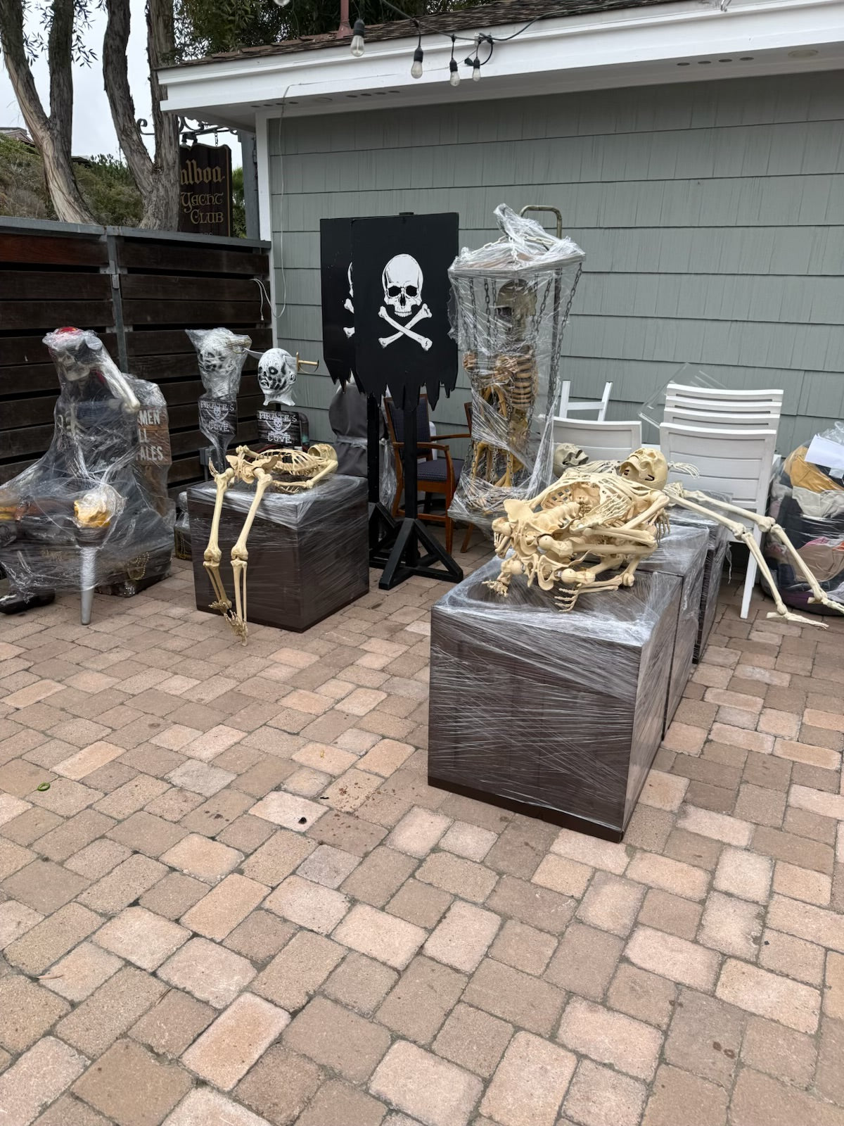 Pirate Flag Stand