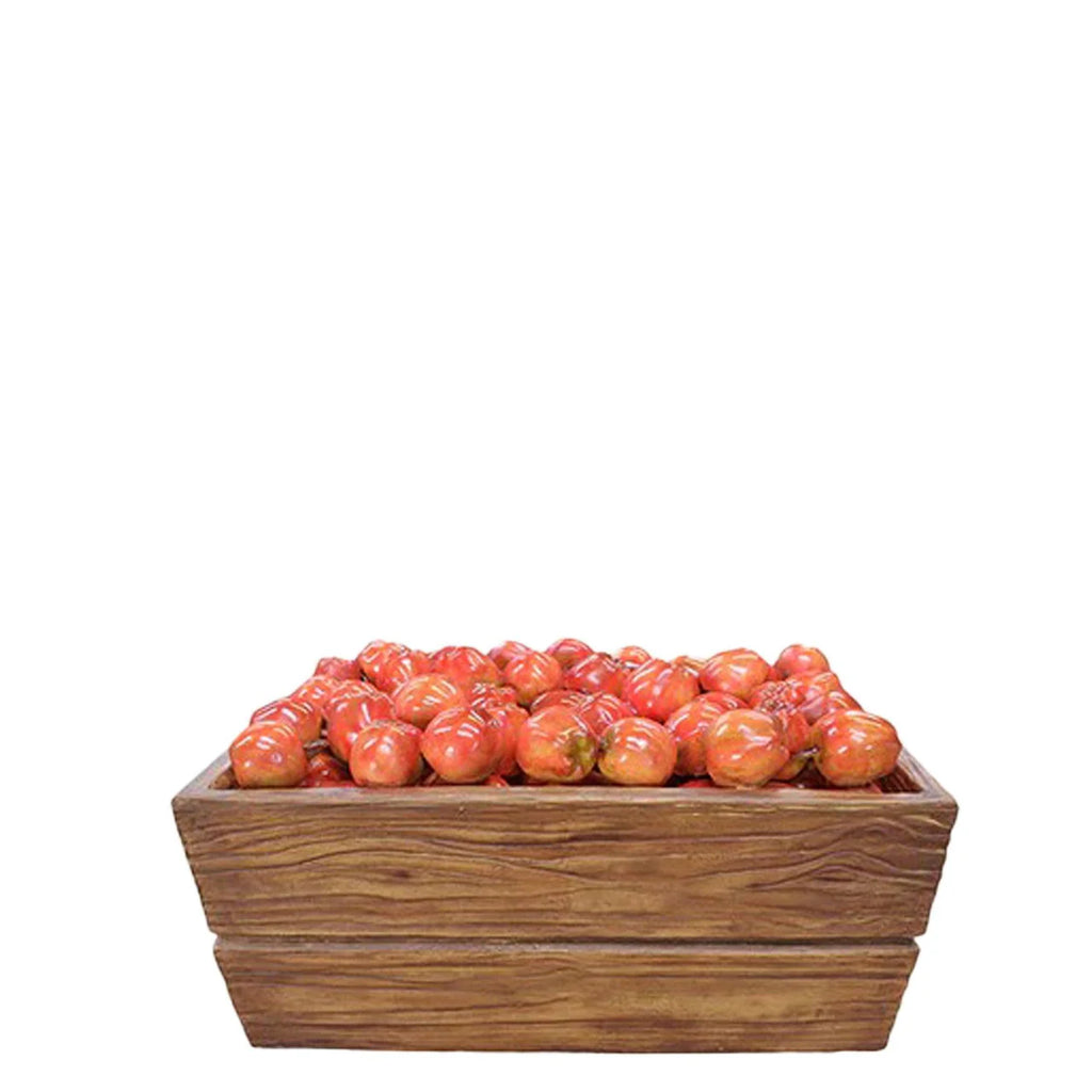 Crate Of Red Apples