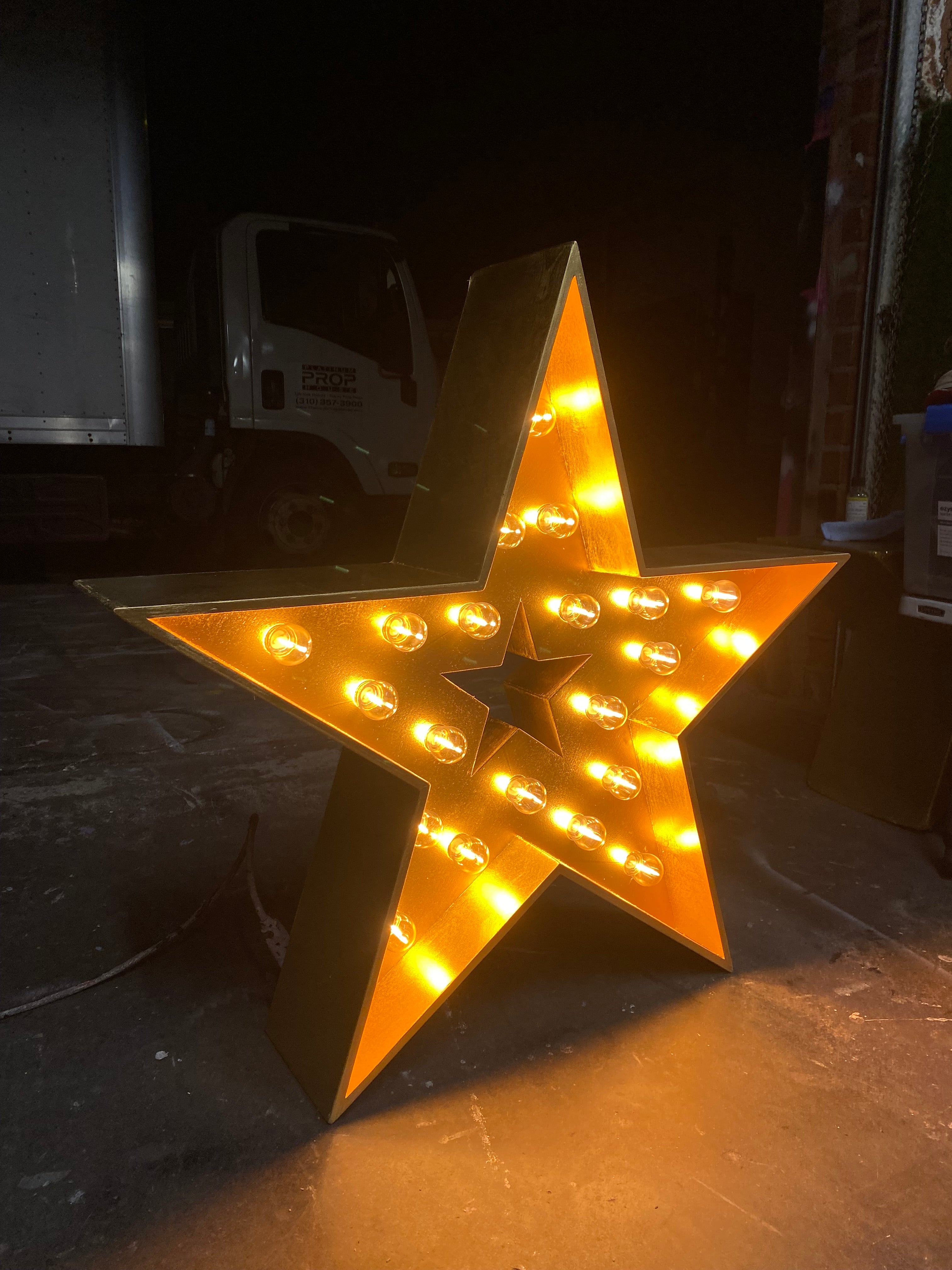 Gold Marquee Star
