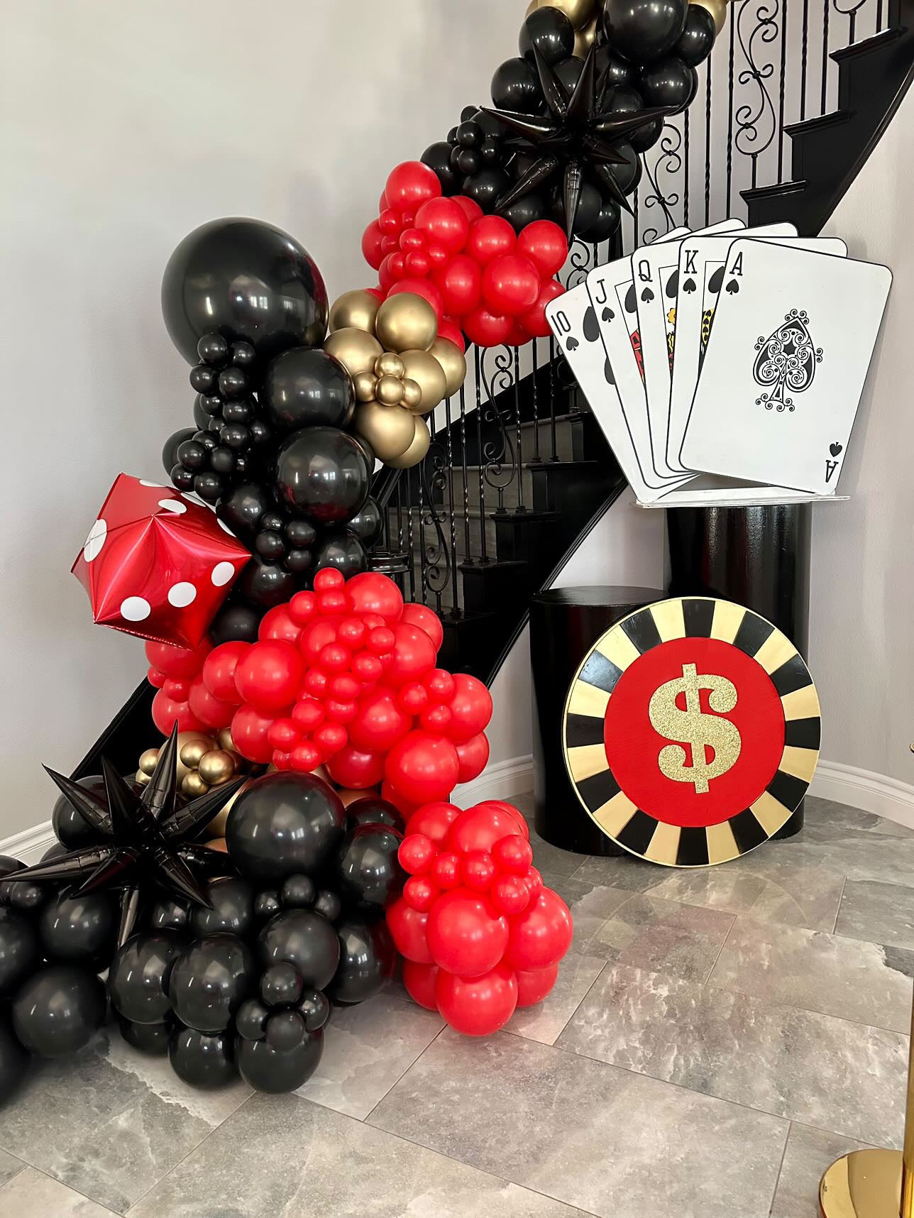 2 Foot Black Cylinder