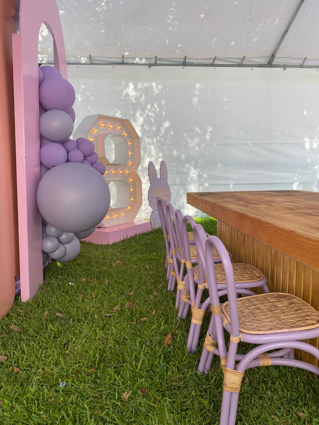 Kids Natural Stick Table