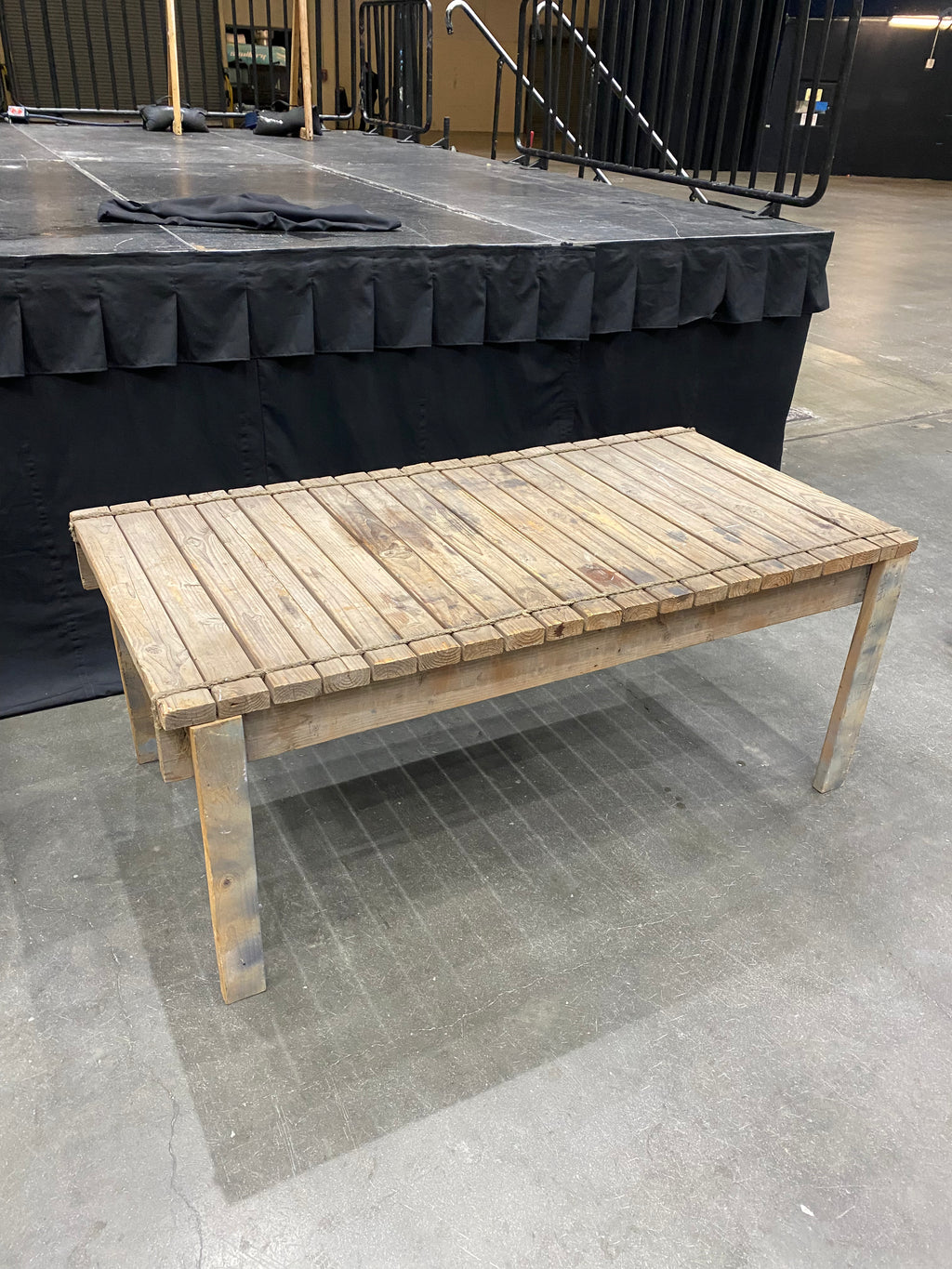 Rustic Pier Dock Table