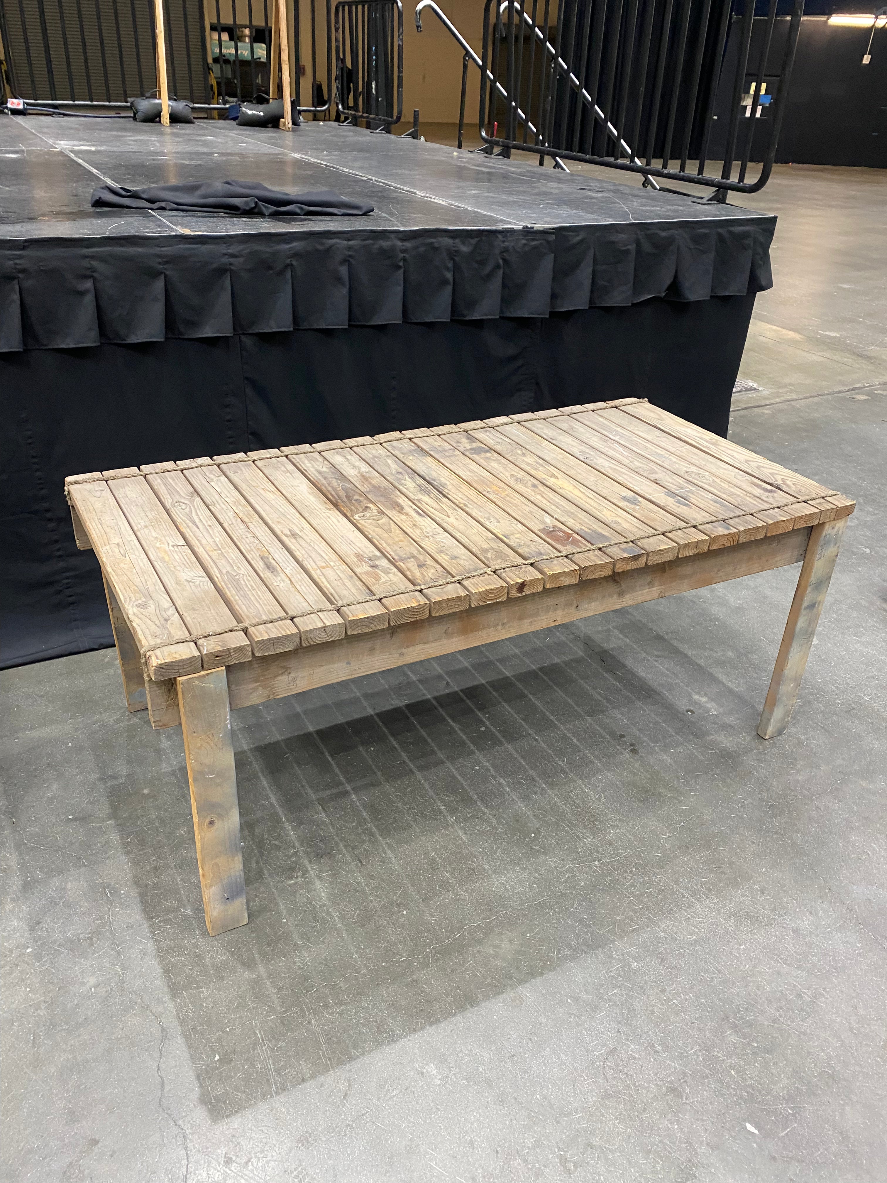 Rustic Pier Dock Table