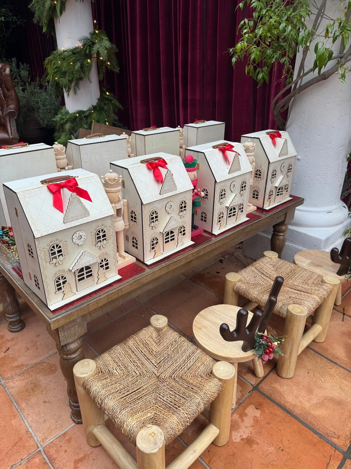 Kids Vintage Wooden Table