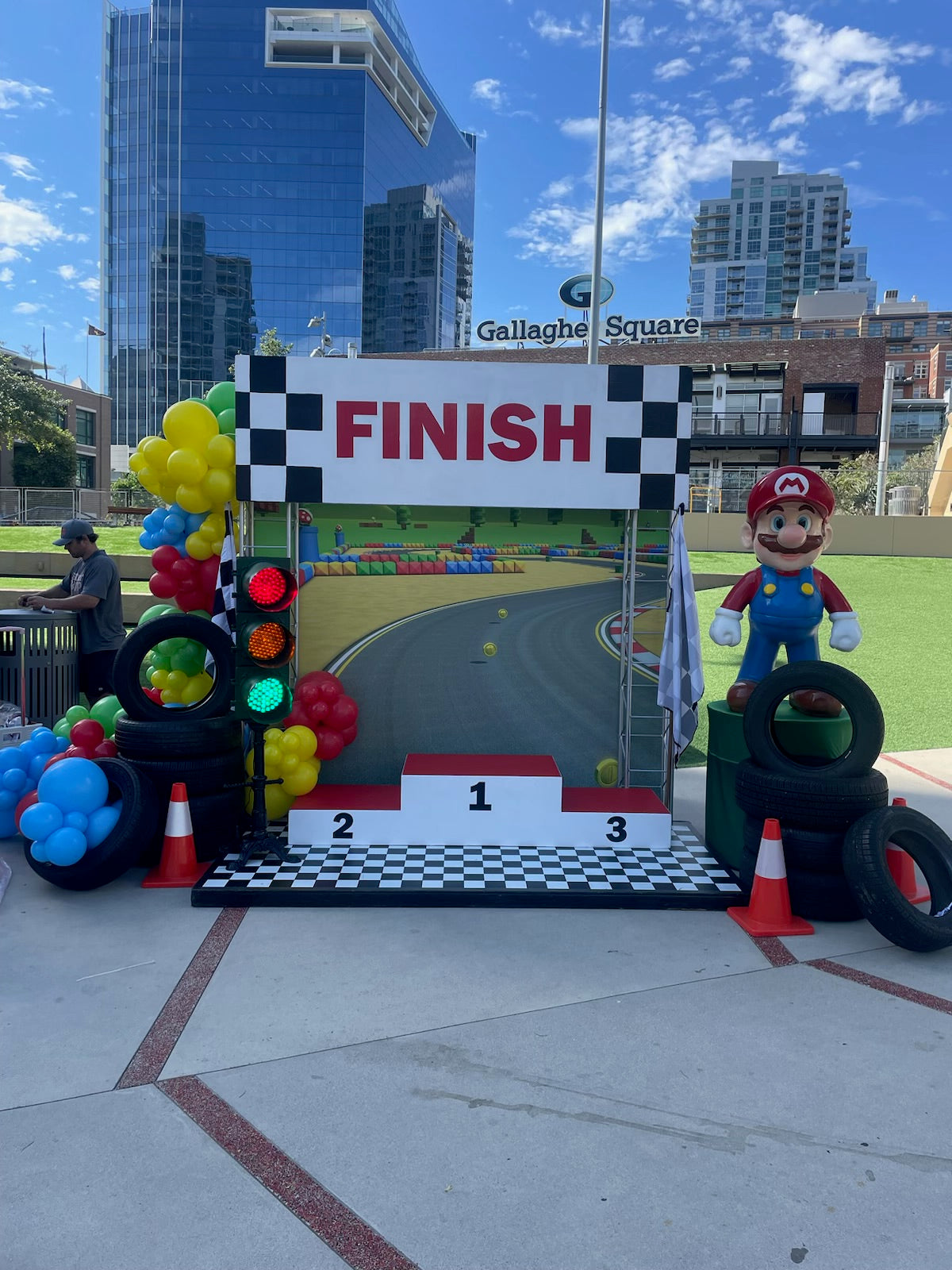 3D Super Mario Statue