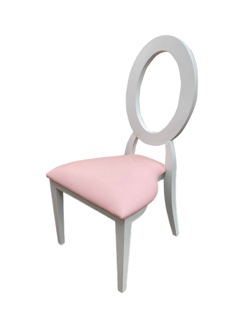 Kids Pink & White Washington Chair