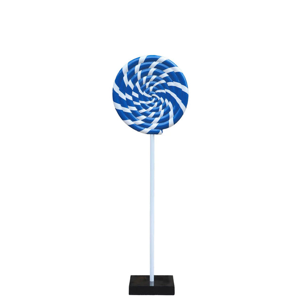 Blue & White Lollipop