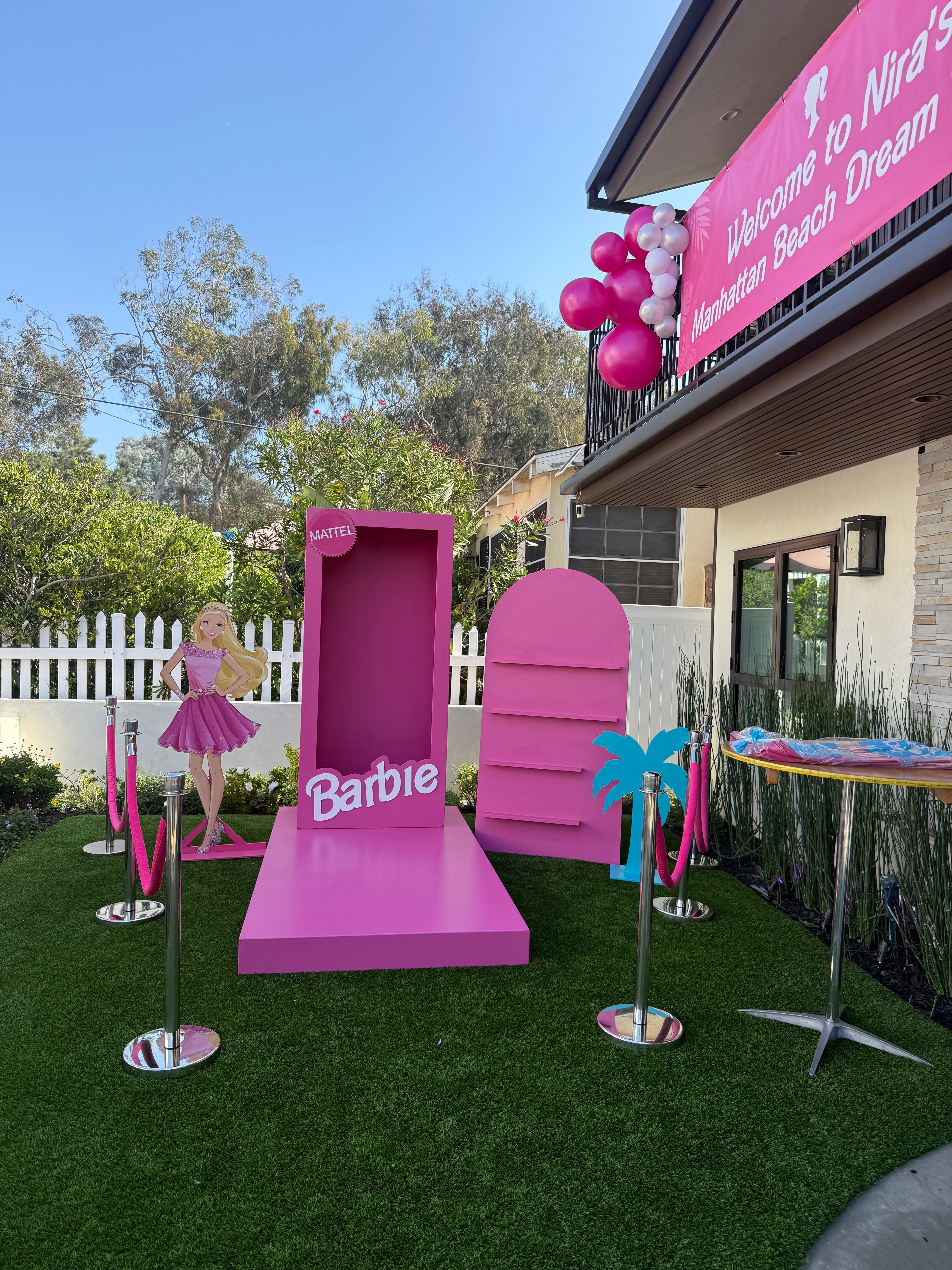 Hot Pink 8x4 Platform Floor Stage