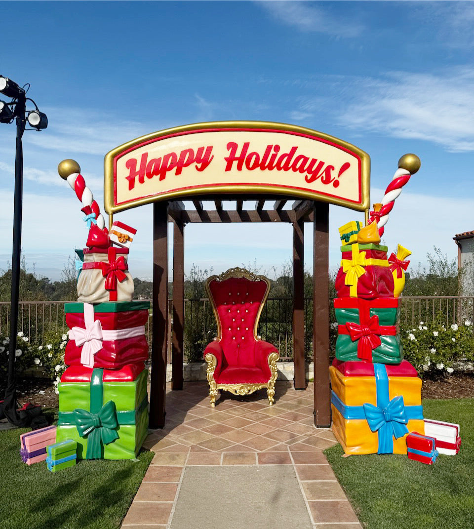 Happy Holidays Arch