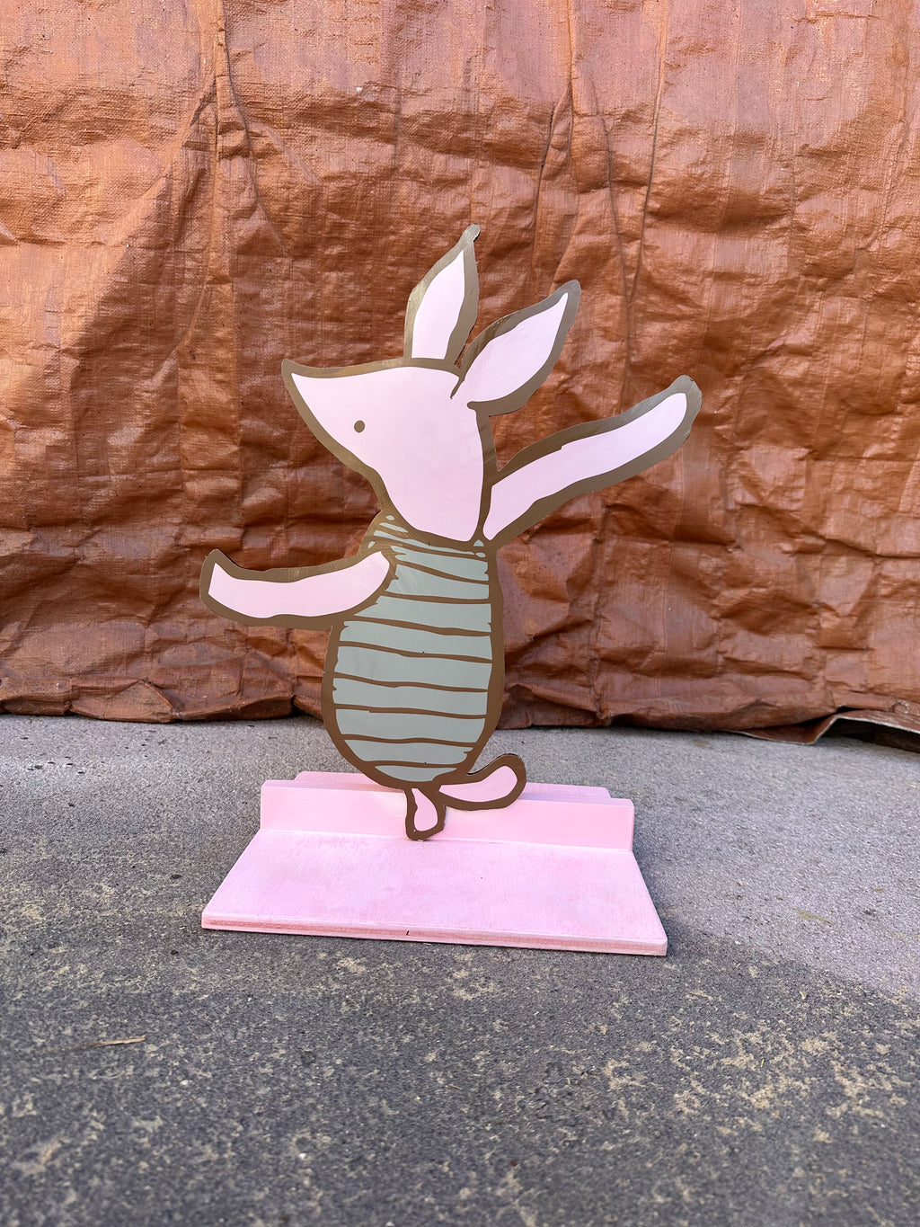 Classic Piglet Wood Cut Out Standee