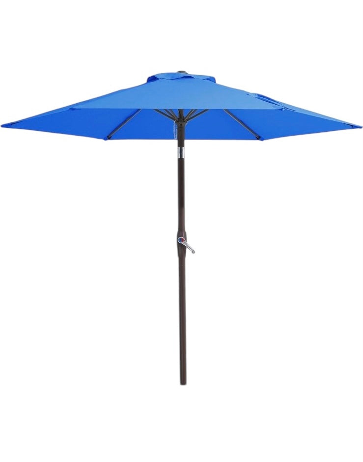 Royal Blue Umbrella With Base