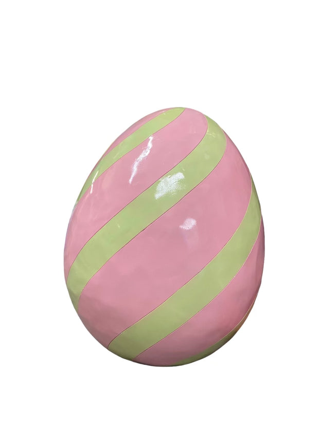 Light Pink & Lime Easter Egg