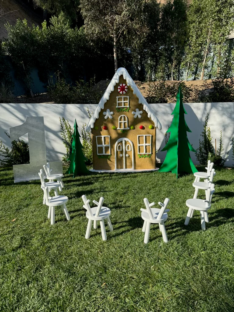 6 Foot Green Christmas Wood Tree