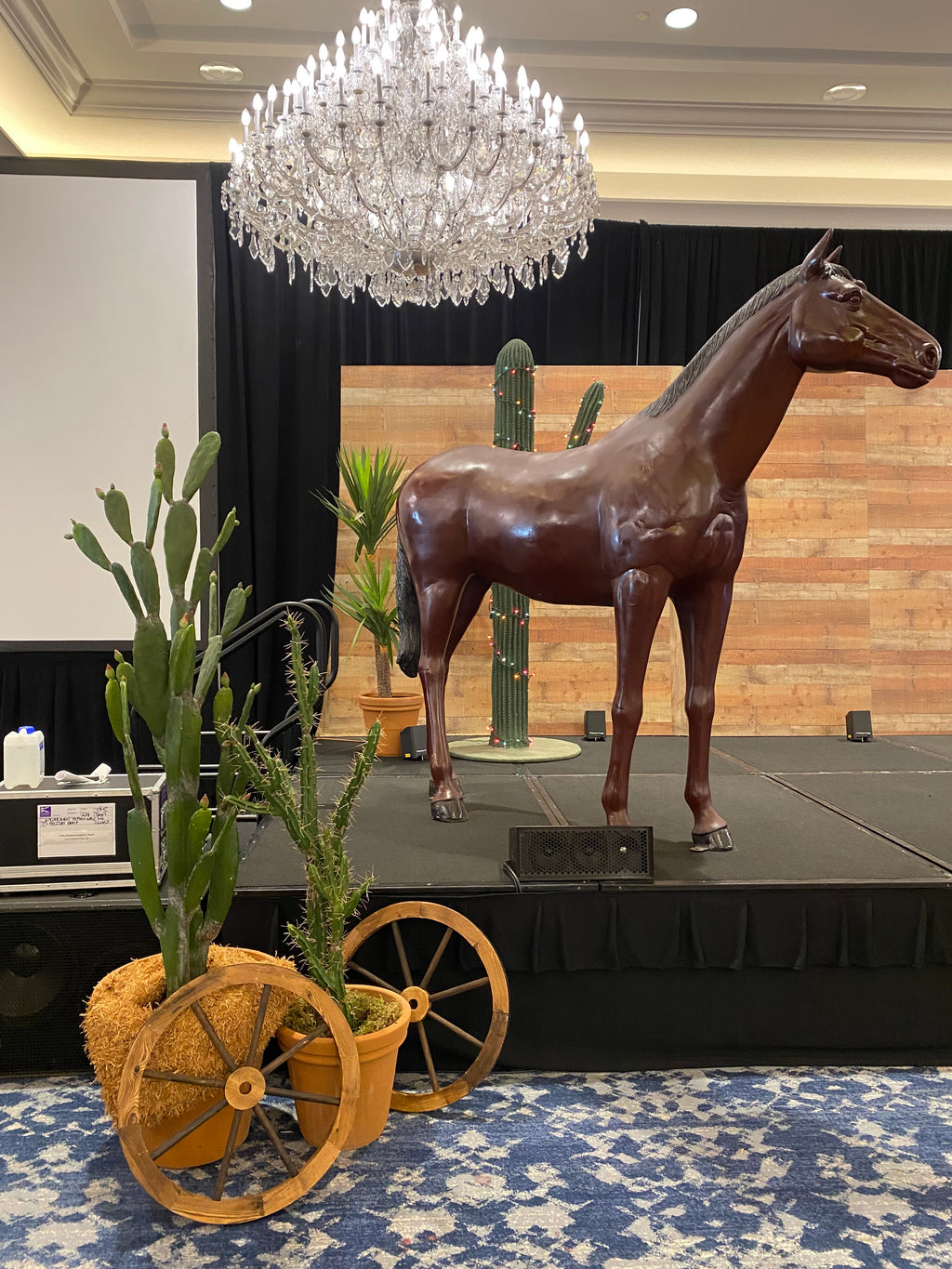 Large Dark Brown Horse