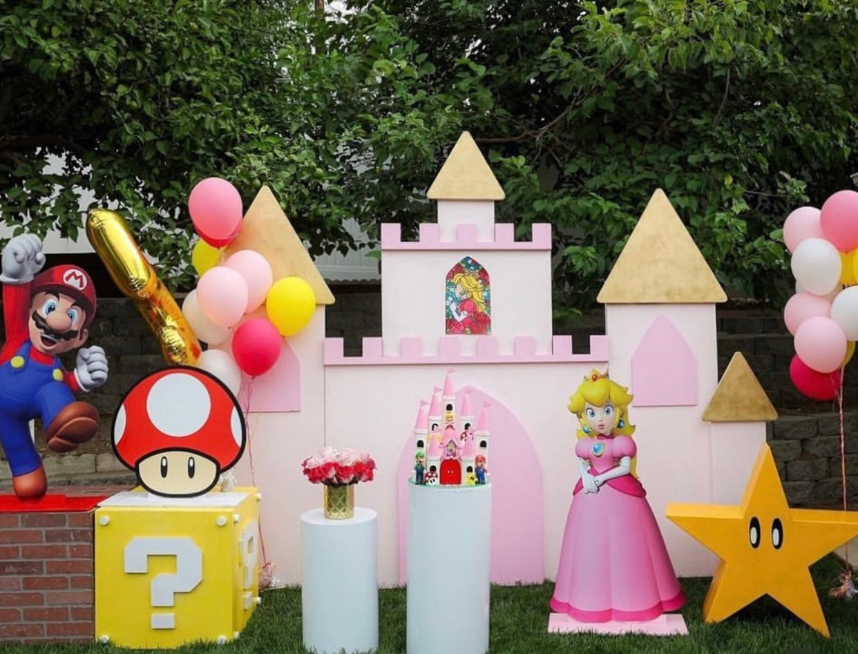 Super Mario Mushroom Wood Cut Out Standee