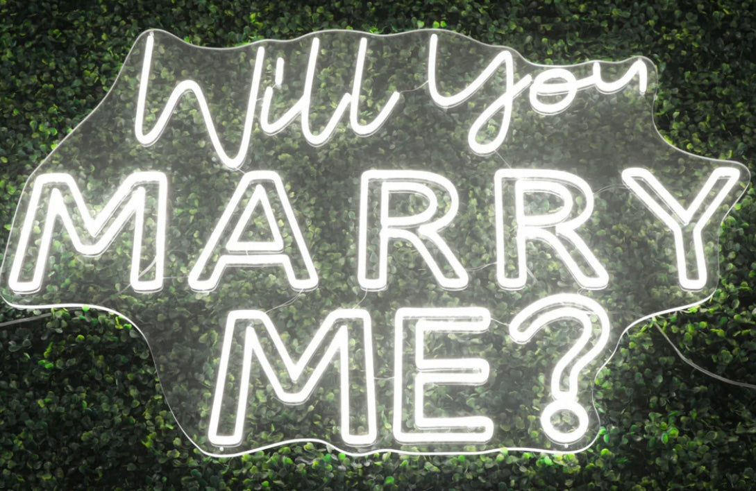 Will You Marry Me Led Sign