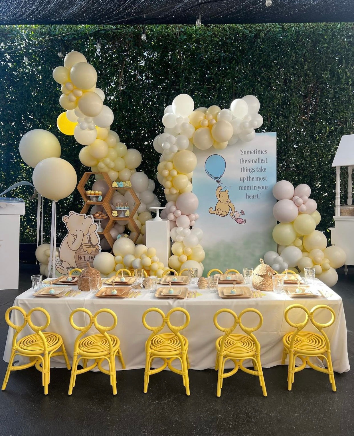 Classic Winnie The Pooh Backdrop