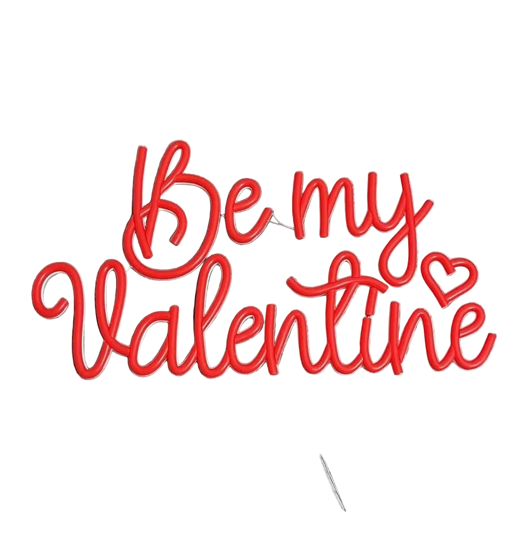 Be My Valentine Led Sign