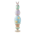 Pastel Happy Easter Egg Tower