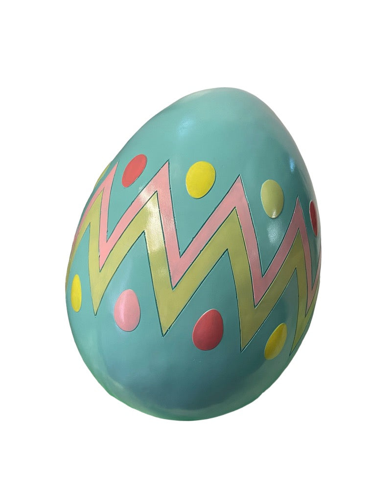 Blue Easter Egg