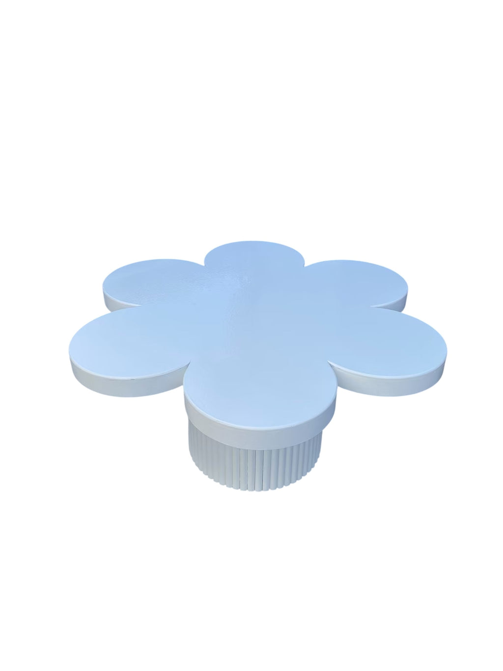 Kids White Flower Table