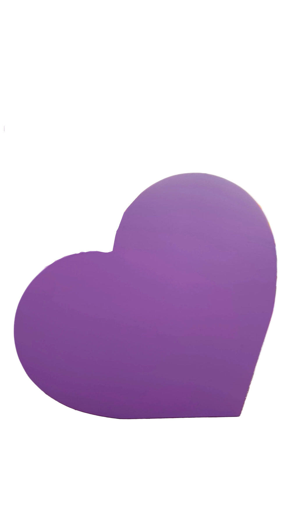 Lavender 3D Heart