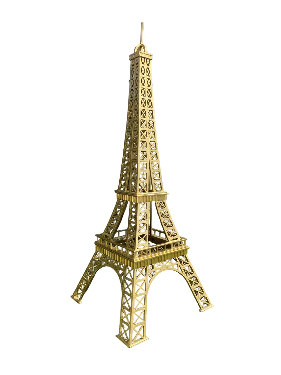 Large Gold Paris Eiffel Tower