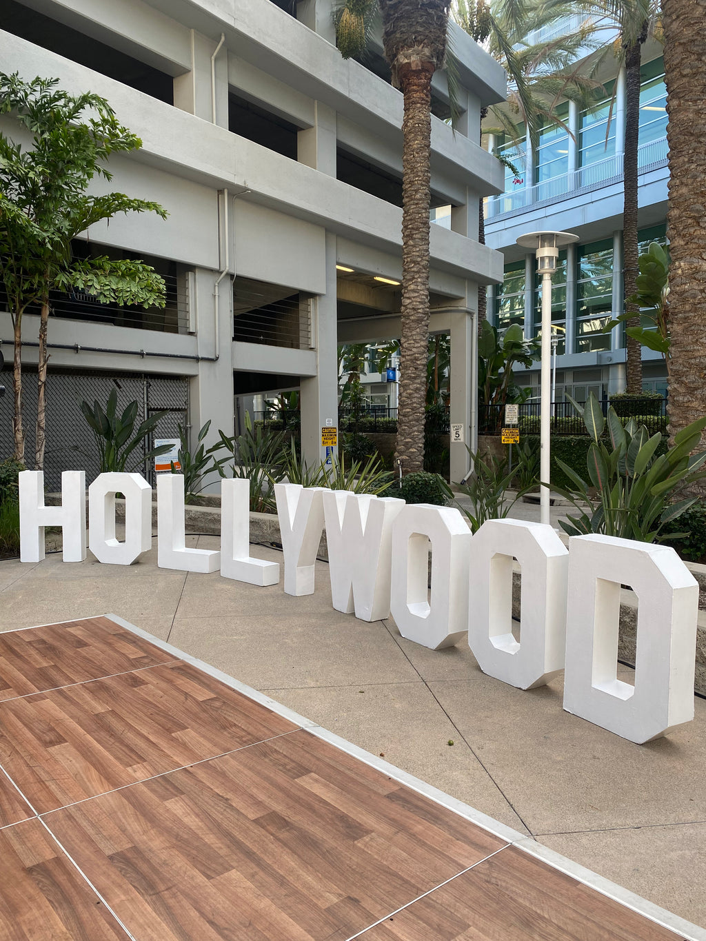 3D Hollywood Letters