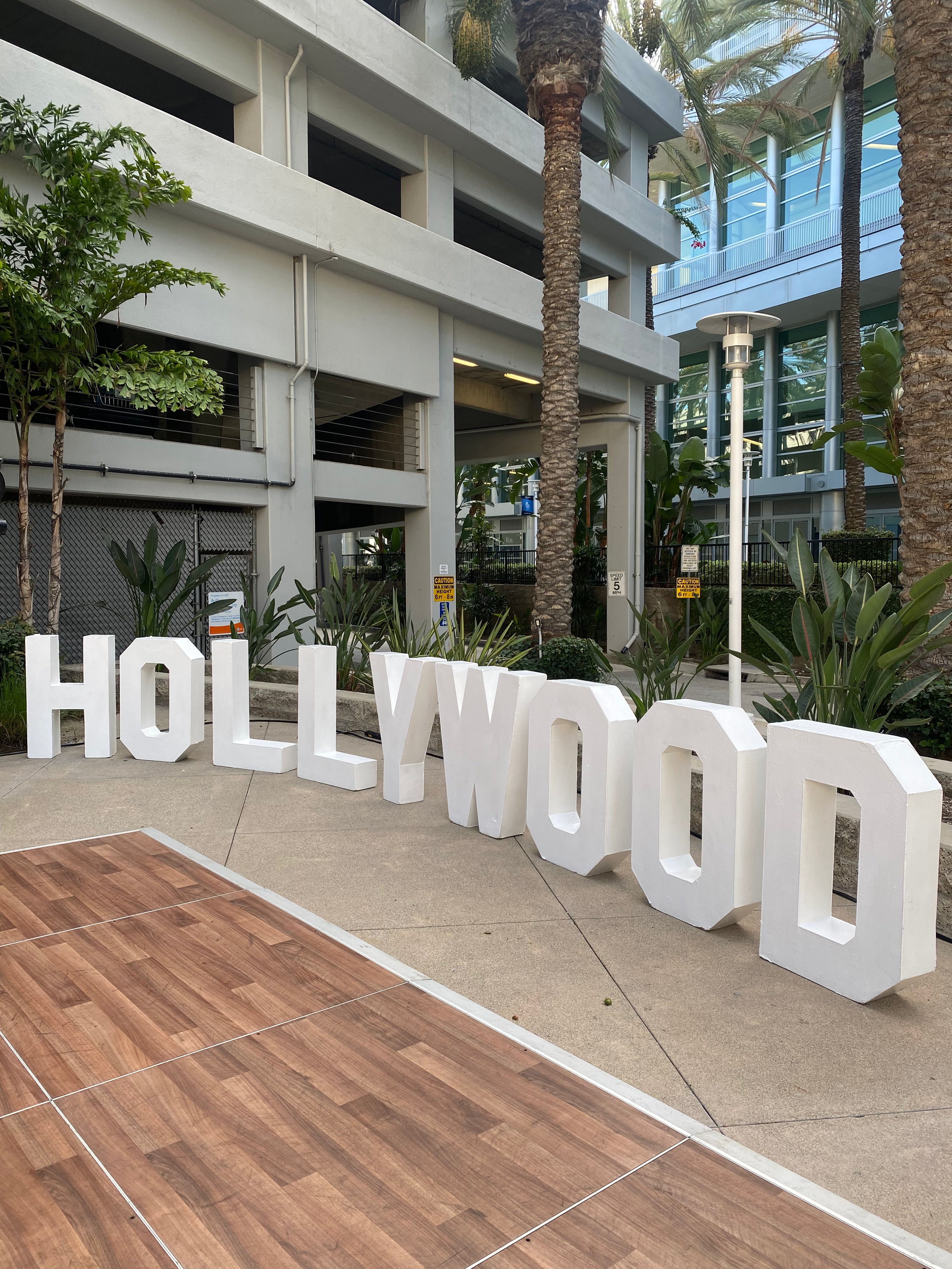 3D Hollywood Letters