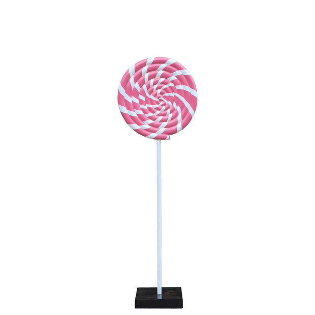 Pink & White Lollipop